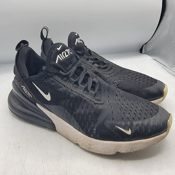 Nike Air Max 270 Womens Size 7 Black Anthracite Running Shoes AH6789-001 - Picture 1 of 12